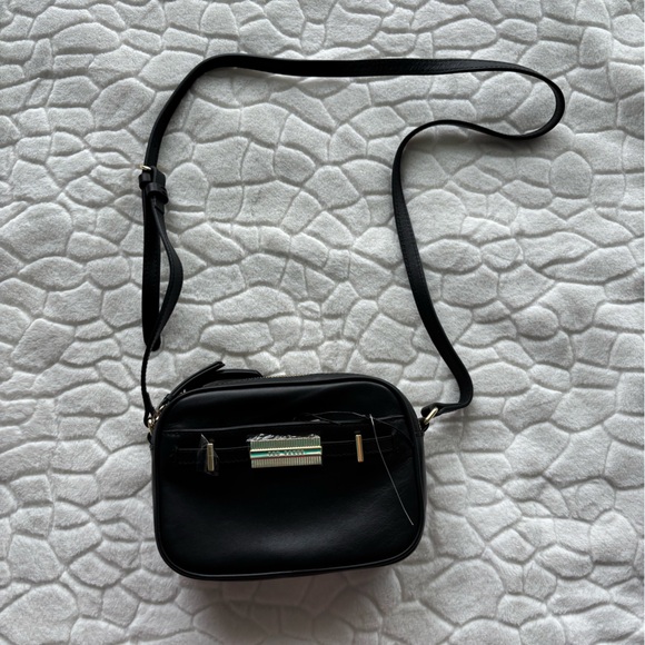 Ted Baker Black Leather Crossbody Bag - Picture 11 of 13